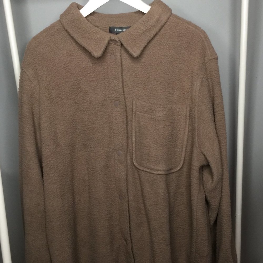 Sherpa Button up Sweater